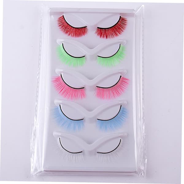 Tekoripset Wispy Lash Clusters Meikkitarvikkeet Naisille Teinitytöille Tekoripsien pidennykset esitykseen