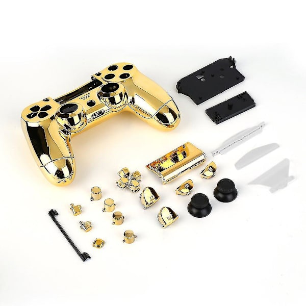 Full Housing Shell Case Knappsett for PS4-kontroller