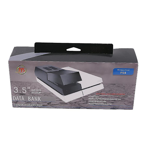 PS4 HDD-laajennus Data Bank 3,5 tuuman kotelo telakka