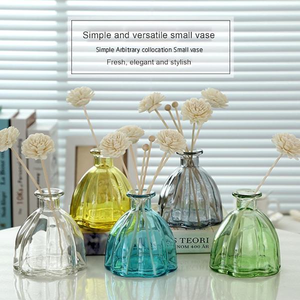 DIY Doftpinne Utan Eld, Torra Blommor, Flyktig Glasflaska, Doftflaska, Tom Flaska, Ins, Liten Vindvas