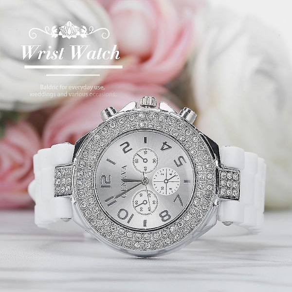 Kvinners Geneva Silikon Gele Quartz Analog Sportklokke