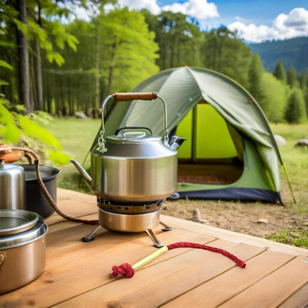 6 st utomhus camping eldstarter rep, vaxbelagd jute tändsnöre