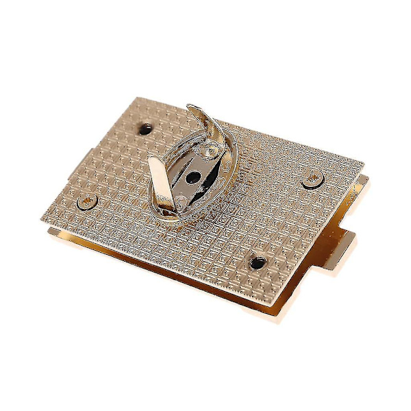 Rektangulær Form Spænde Dreje Lås Twist Låse DIY Læder Håndtaske Taske Hardware Tilbehør