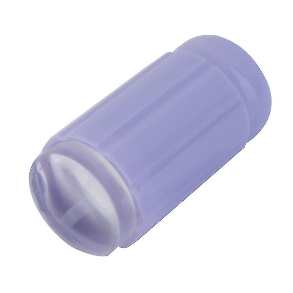 2,8 cm Klar Gelly Silikon Neglekunst Stempling Stempler Skraber