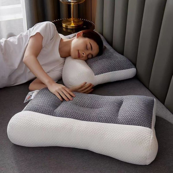 Minneskum Pute Ergonomisk Ortopedisk Nakke Justerbar Ergonomisk Konturer Ortopedisk Seng Pute