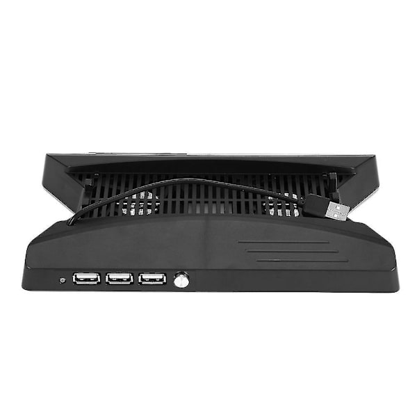 Vertikal Stativ Spillplate Oppbevaring USB Lading for PS4 Pro