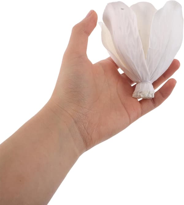 3 stk Håndlagde Duftende Blomster Papir Magnolia Aroma Diffuser Kunstig Blomst