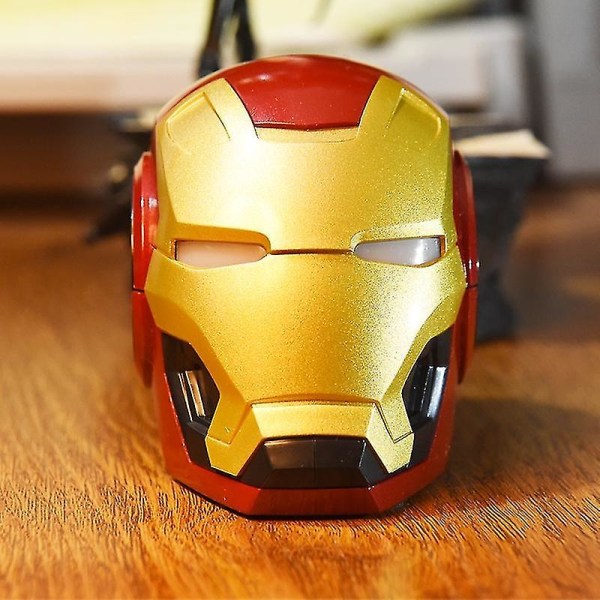 Trådløs Bluetooth Iron Man-høyttaler Soundbar-bass