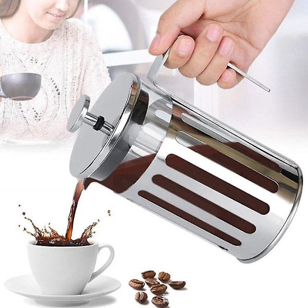 Fransk Presse Kaffemaskin Mikro Mesh Stempler Trykkfilter
