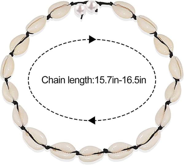 Halskæde Strandskals Choker Halskæde Til Kvinder