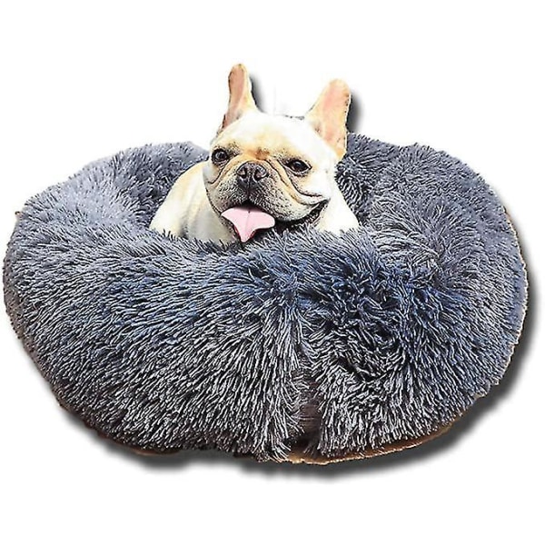 Ortopedisk Hundbädd Donut Cuddler Rund Mjuk Tvättad Kudde