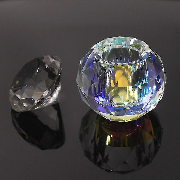 Glaskrystal Dappen Dish Akrylbeholder Negle