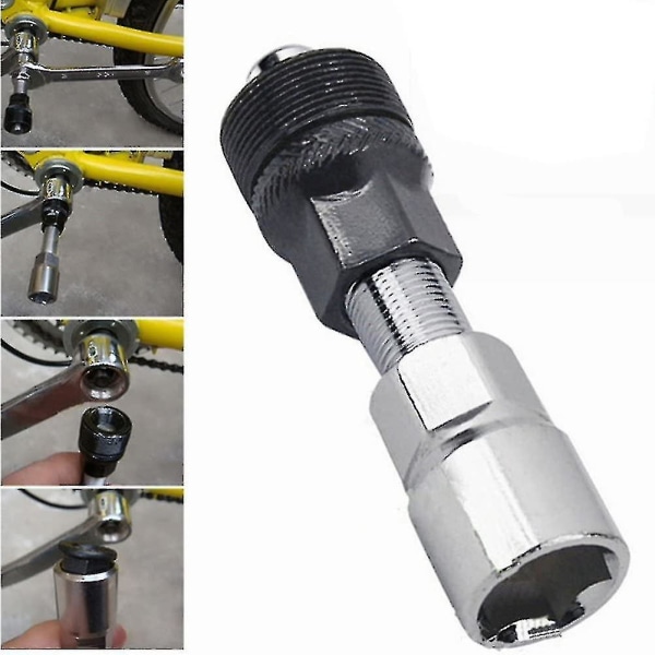 Bicycle Crank Puller, Universal Wheel Remover Metal Bicycle Crank