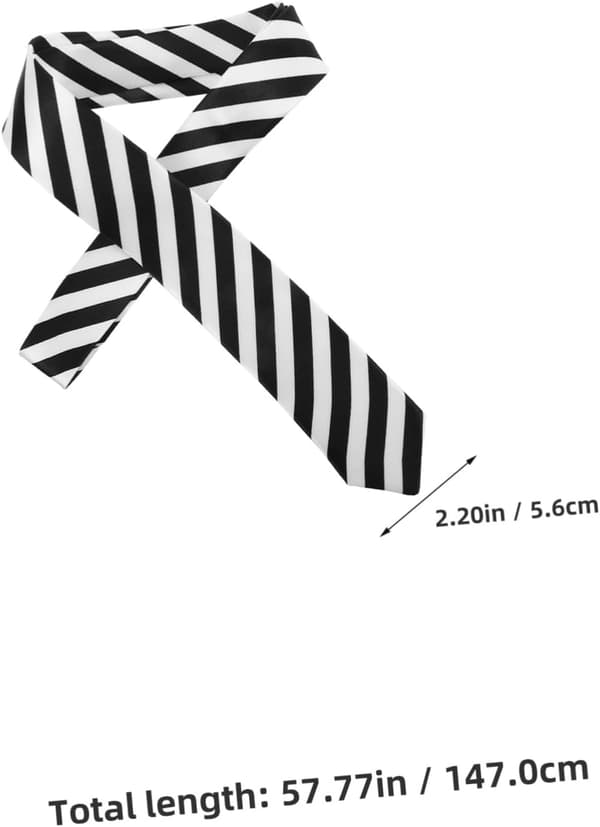 Smalstribet slips til mænd Forretningsslips til formel brug Stilfuldt design