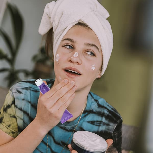 Tomma eteriska oljerullflaskor 2 st rese kosmetiska tuber för lotion och parfymförpackningar