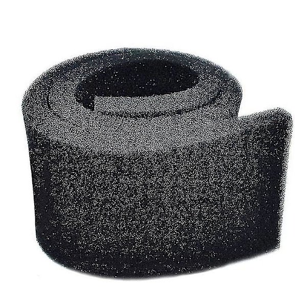 Svart Filtreringskum Akvarium Filter Svamp Pute Stor