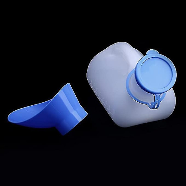1000 ml Unisex Virtsapullo Kannettava Hätä-wc