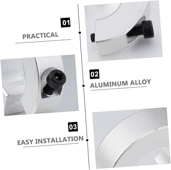 Off Limit Ring Axelkrage i aluminiumlegering för rälsstoppkrage borrstop