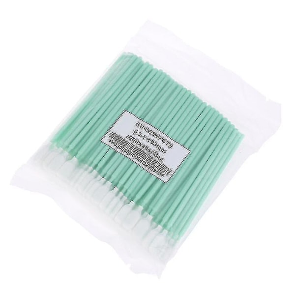 100 stk for Epson Dx4 Dx5 Dx7 Tx800 Xp600 Print Head Clean Swab Stick Svampskum -ys