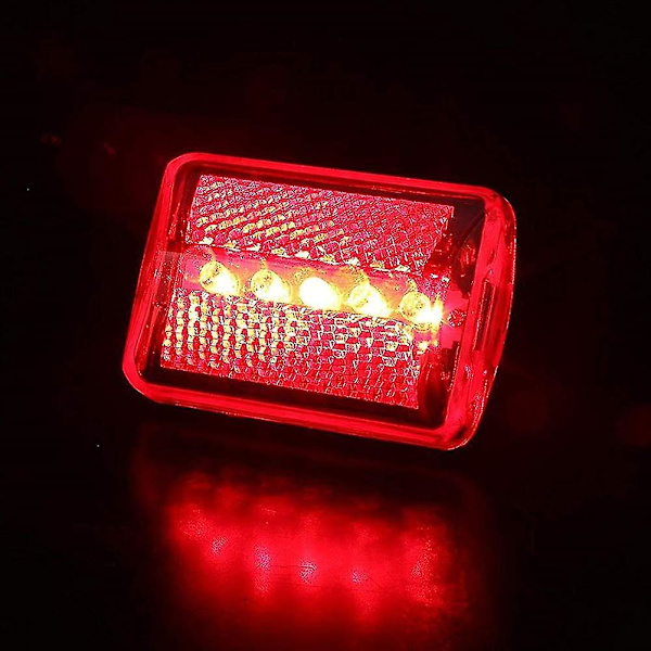 Cykelbaklykta LED Baklykta Cykelsäkerhetsindikator Cykelbaklykta Batteridriven Körning