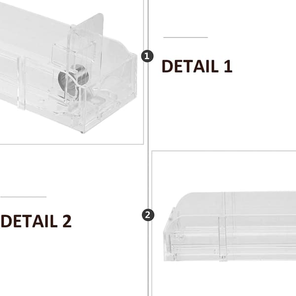 5 stk. automatisk cigaretdisplaystativ Røgskubber Organizer