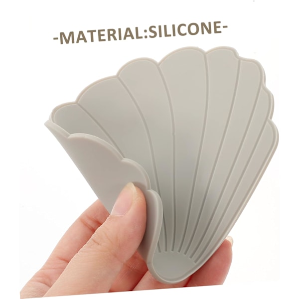 2 Stykker Varmebestandig Silikon Gryteunderlag Silikon Tumbler Pads Sklisikre Bunner Brikker
