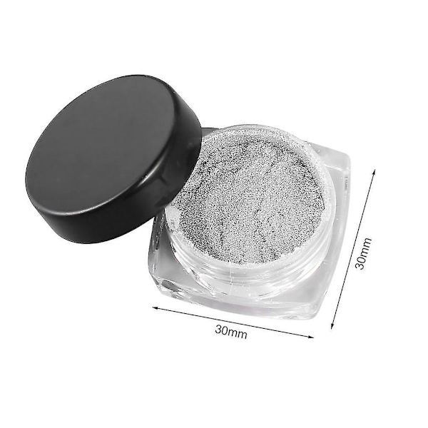 2g Magiskt Spegelkrom Effekt Damm Nagelkonstpulver 12