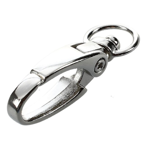 10 st D-formade Swivel Trigger Clips Krokar Metall Nyckelring Hummerlås (haoyi)-yuhao