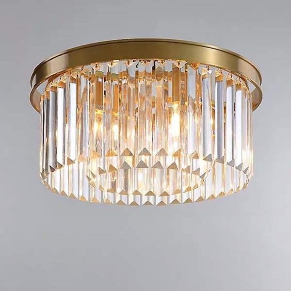 40cm Hängande Lykta Flush Mount Lampor Metall Mässing Klassisk