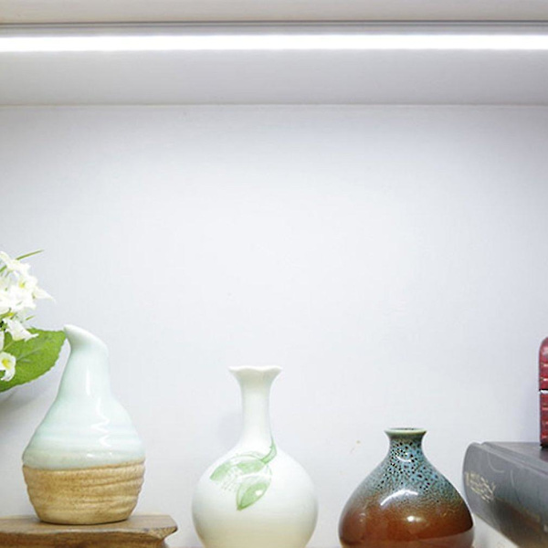 4-LED Under Cabinet Swivel Push Tap Touch Stick On Light