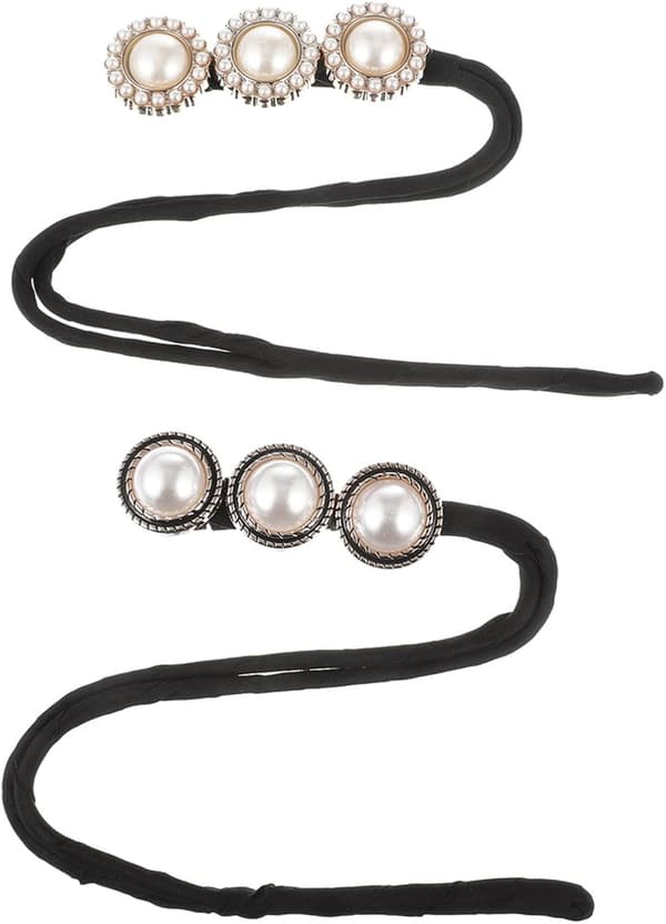 2 stk. Retro Hårknoldemaskiner Elegante Håraccessories til Kvinder og Piger