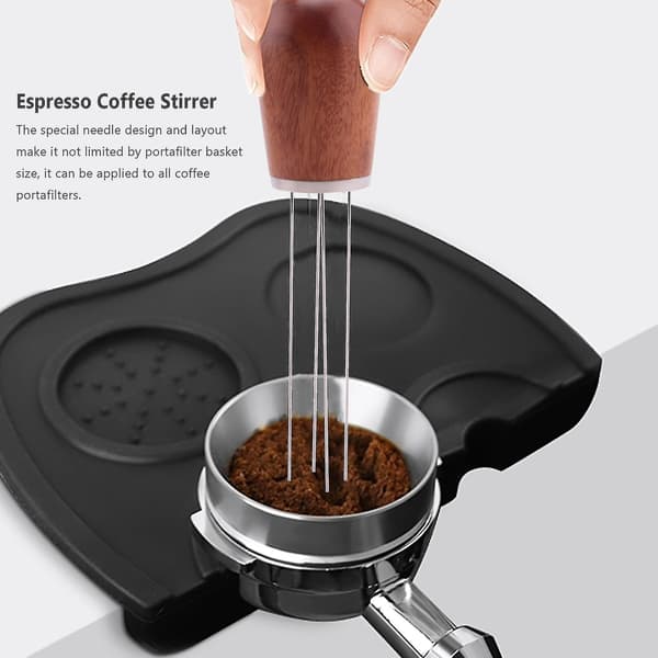 Espresso Kaffeestirrer, Kaffeestirrer Værktøj Til Espresso, rødbrun