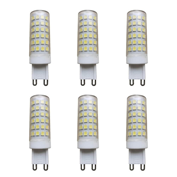 6 stk. G9 7W 78LEDs Spotlight Chandelier Loftlampe
