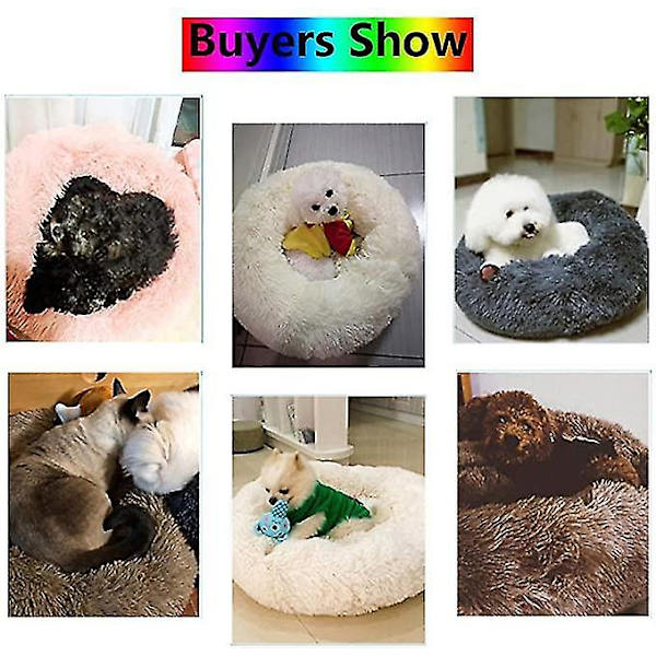 Ortopædisk Hundebed Donut Cuddler Rund Vaskbar Pude