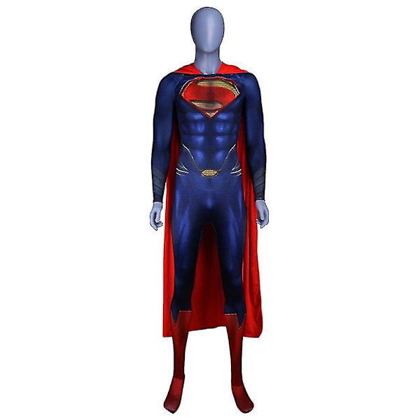 Superhelt Bodysuit Kostume Til Mænd Voksne Fancy Up Jumpsuit Outfits 2XL