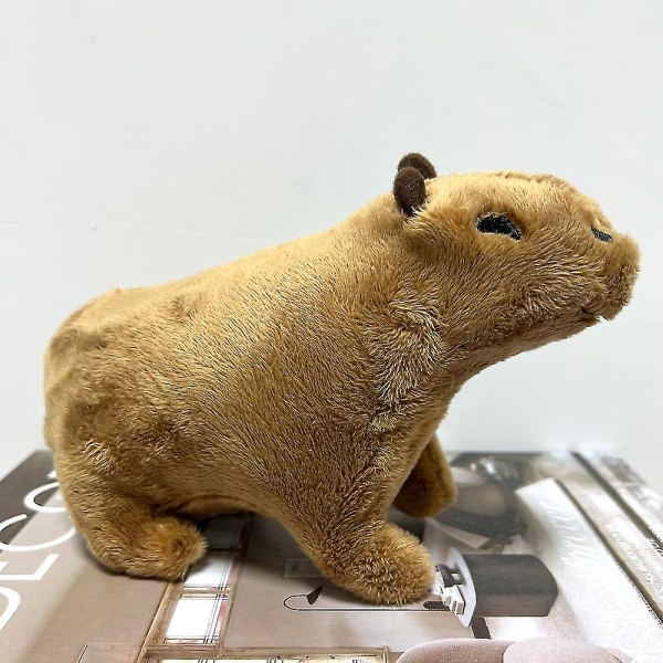 Reallilfe Capybara Pehmolelu Söpö Capybara Pehmo Nukke Pörröiset Täytetyt Eläimet Pojat Lapset Kodinsisustus 1pcs 30cm