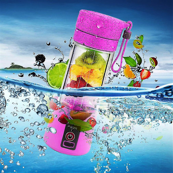 380ml USB Elektrisk Håndholdt Frugt Smoothie Blender
