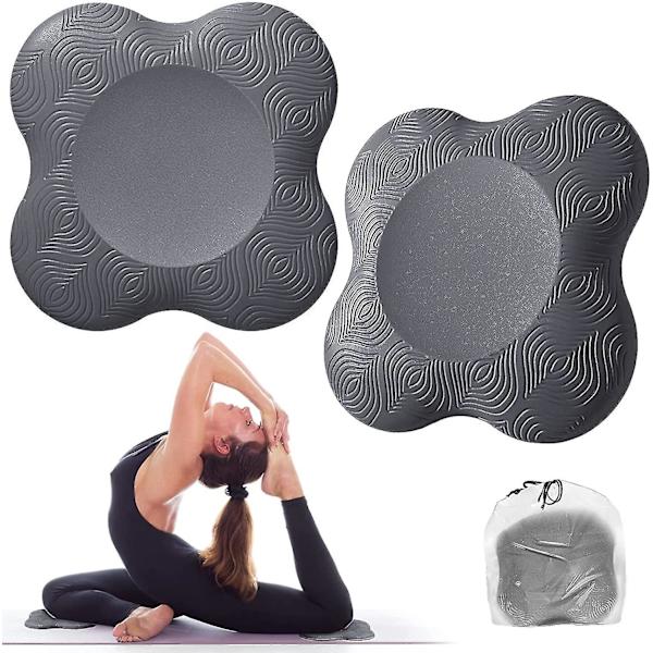 Yoga Knæpuder, Skridsikre Yogamåtter Til Kvinder Knæstøtte Til Yoga Komfortable Letvægts Yoga Knæpuder Pude Til Knæ, Hænder, Håndled Og El