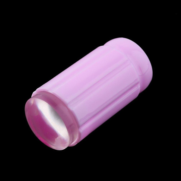 DIY Nagelstempelset med Klar Mjuk Stempel och Skrapa