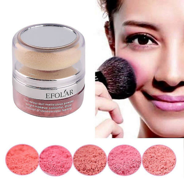 Efolar Kvinders Kosmetik Makeup Blusher Blød Naturlig Blush Ny