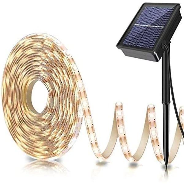 Solcellsstränglampa för utomhus 5m 16.4ft 150 LED