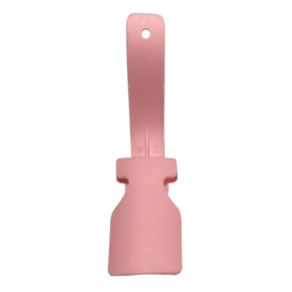 Lazy Shoe Horn Kannettava Muovinen Kenkänostin Leikkuri Käsikäyttöinen Kenkien Nostaminen Miehille Naisille Lapsille Helppo Päällä Ja Pois (4kpl-vaaleanpunainen)