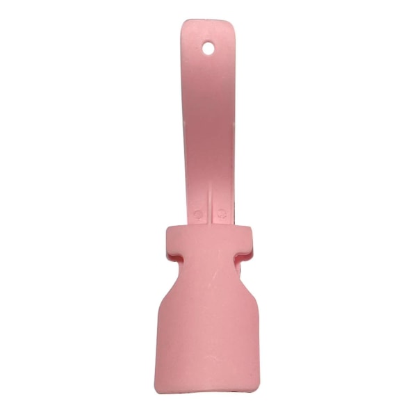 Lazy Shoe Horn Portable Plastic Shoe Lifter Clip Handhållen skolyft för män Kvinnor Barn Lätt att ta av (4st-rosa)