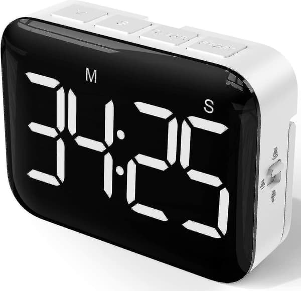 Stor Digital LED Køkken Magnet Timer