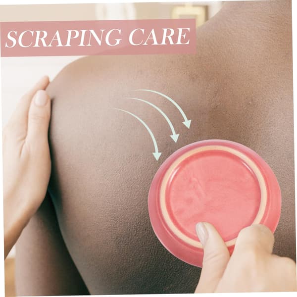 2st Keramisk Skrapfat för Benmassage Multifunktionell Gua Sha-fat