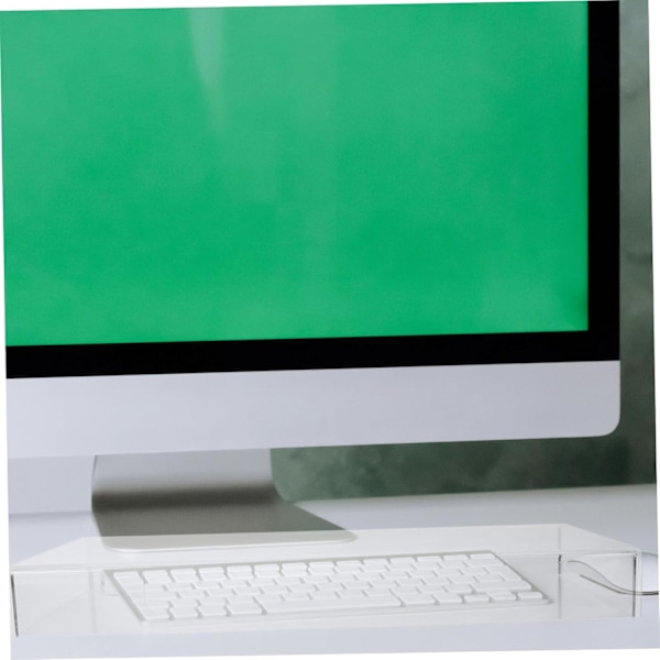 Transparent Akryl 87 Tangenters Skrivbords Tangentbords Dammskydd