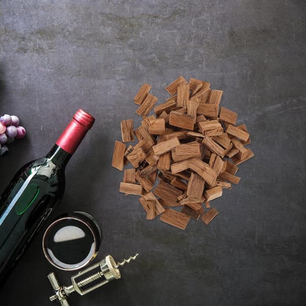 Rødvins egetræschips Vinbrygning Egetræschips Træmateriale Kraftigt Ristet Forbedrer Aroma Tilføjer Naturlig