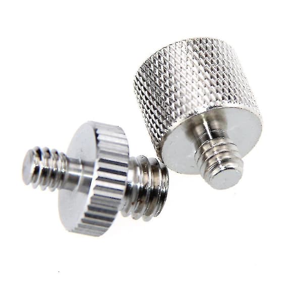 Gevindkonverter Adapter 1/4\" Til 3/8\" Til Kamera Stativ Monopod Bur Rig