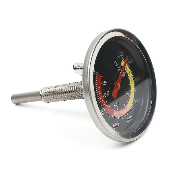 Termometer for Grill, Smoker og BBQ i Rustfritt Stål