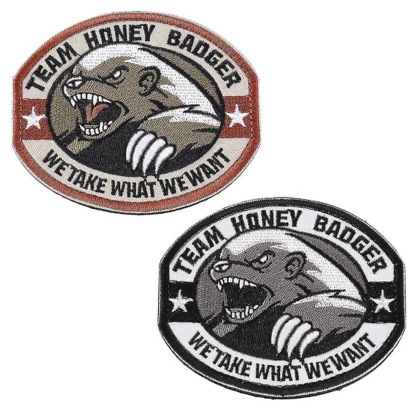Team Honey Badger Military Tactical Army Moral Patch